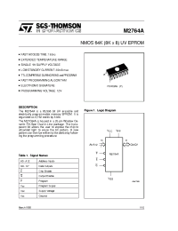 Datasheet M27256-25F1 производства STMicroelectronics